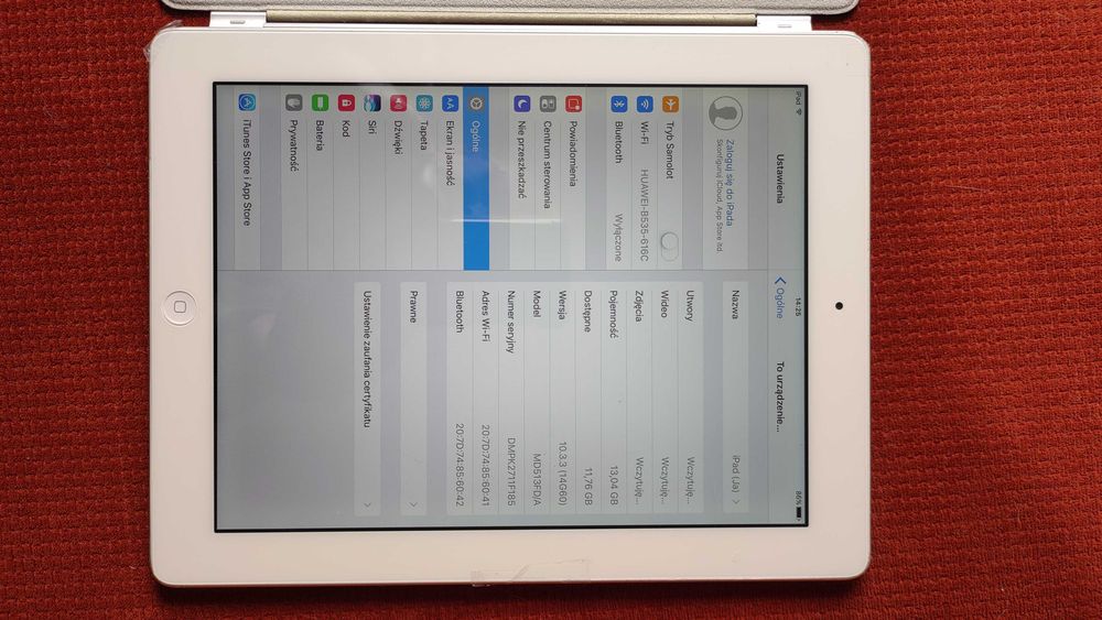 Apple iPad 4generacji WiFi