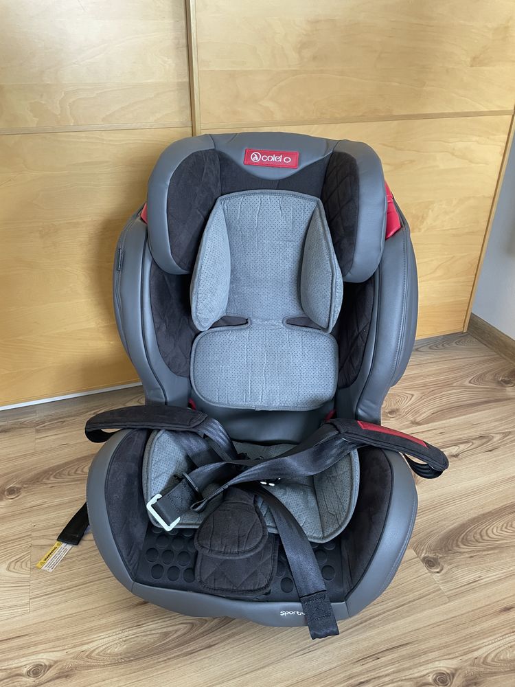 Fotelik samochodowy Coletto Sportivo Only Isofix szary