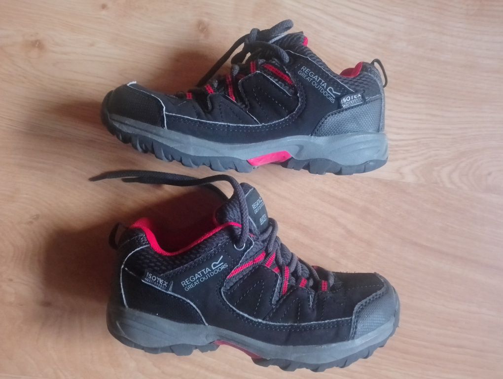 Regatta buty trekkingowe outdoor jesień czarne r. 27/28