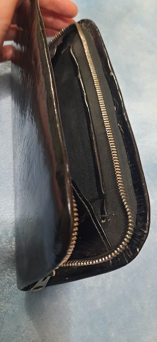 Вінтажний ретро клатч ,натуральна шкіра