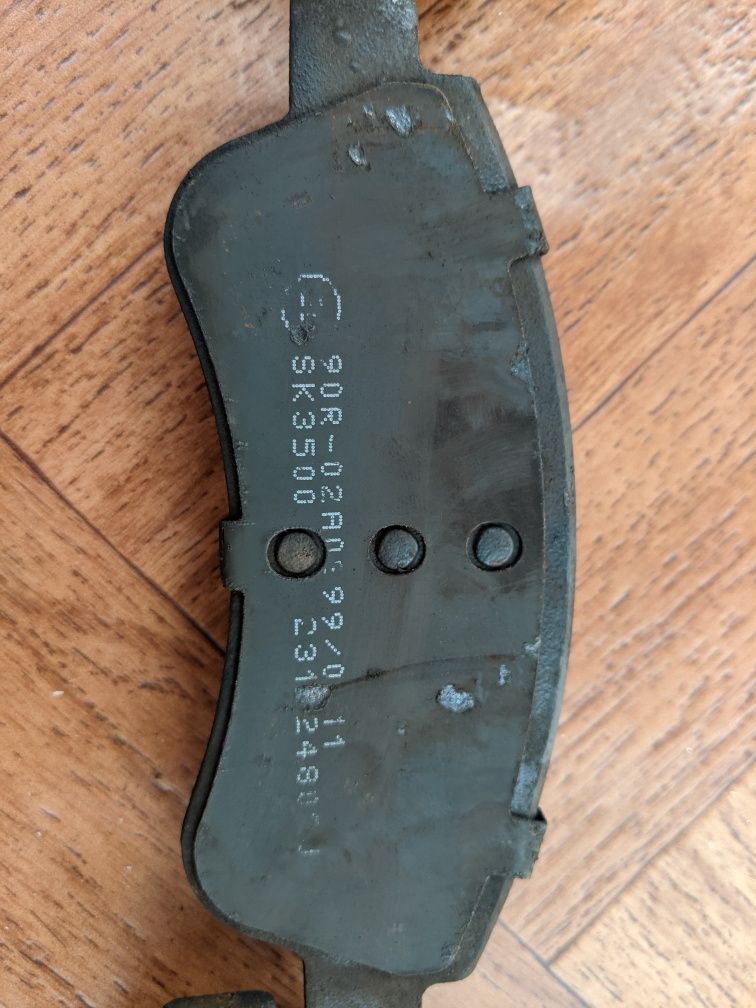 Гальмівні колодки Пежо 307