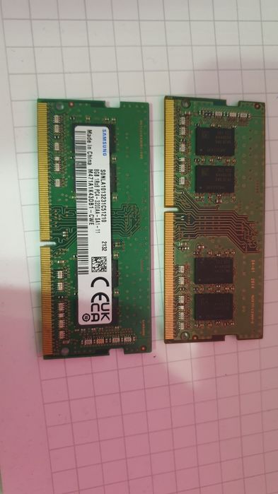 Pamięć ddr4 samsung! do laptopa przyspiesza 2x8gb 16gb w 2 kosciach