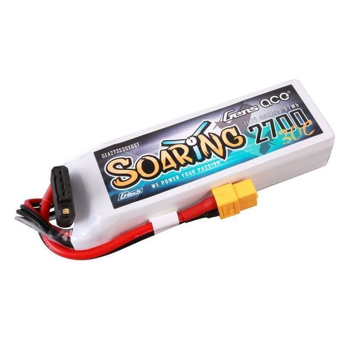 Akumulator Gens Ace G-Tech Soaring 2700Mah 11.1V 30C 3S1P Lipo Battery