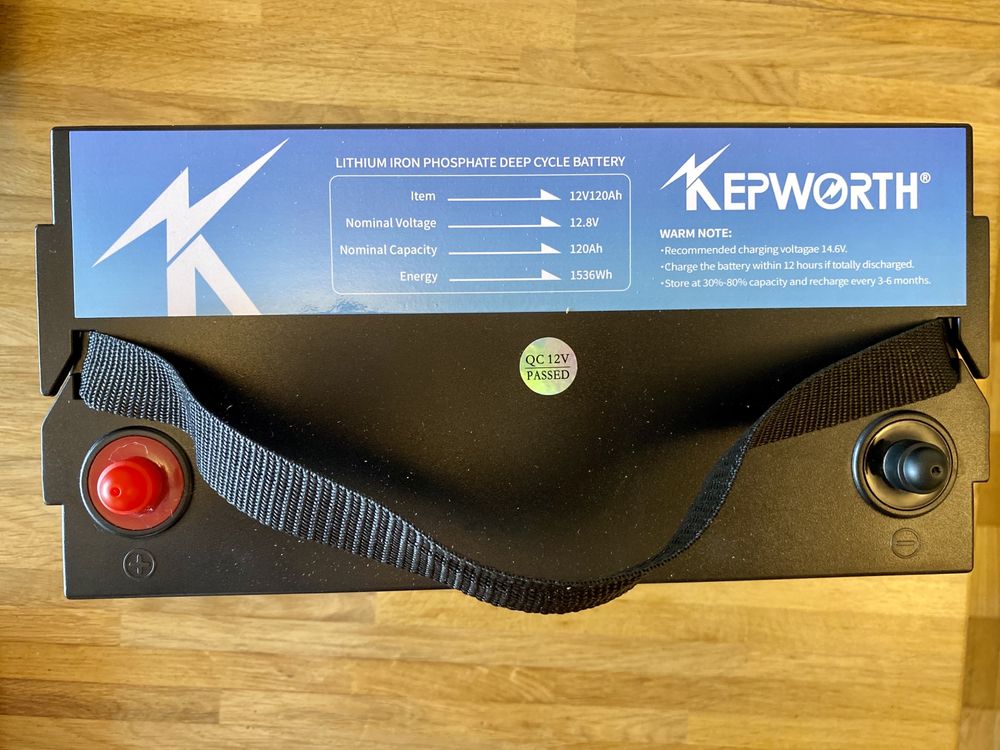 Акумулятор Kepworth LiFePO4 12V/120AH (1536W*h) літій-залізо-фосфатний