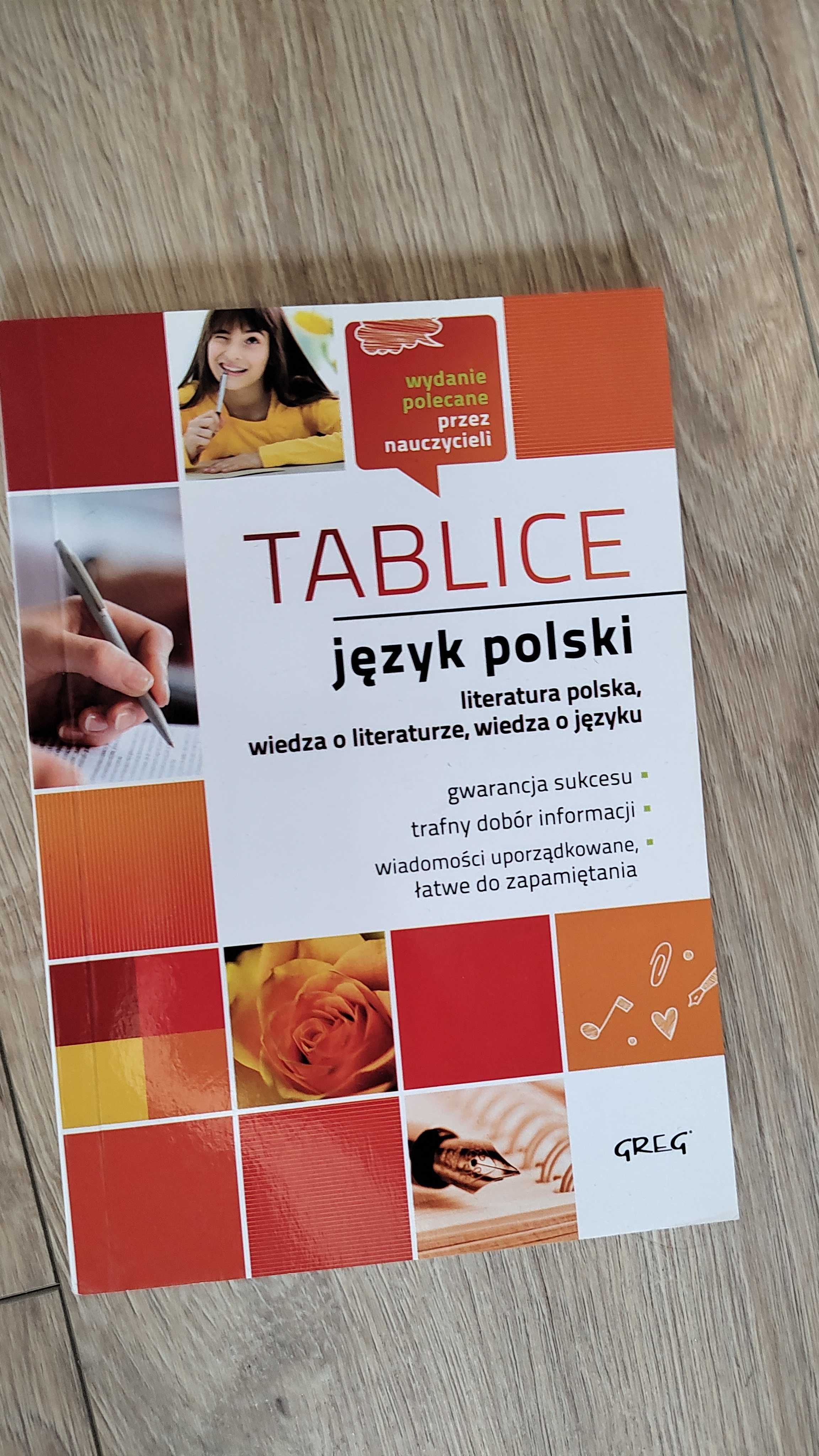 Tablice język polski matura