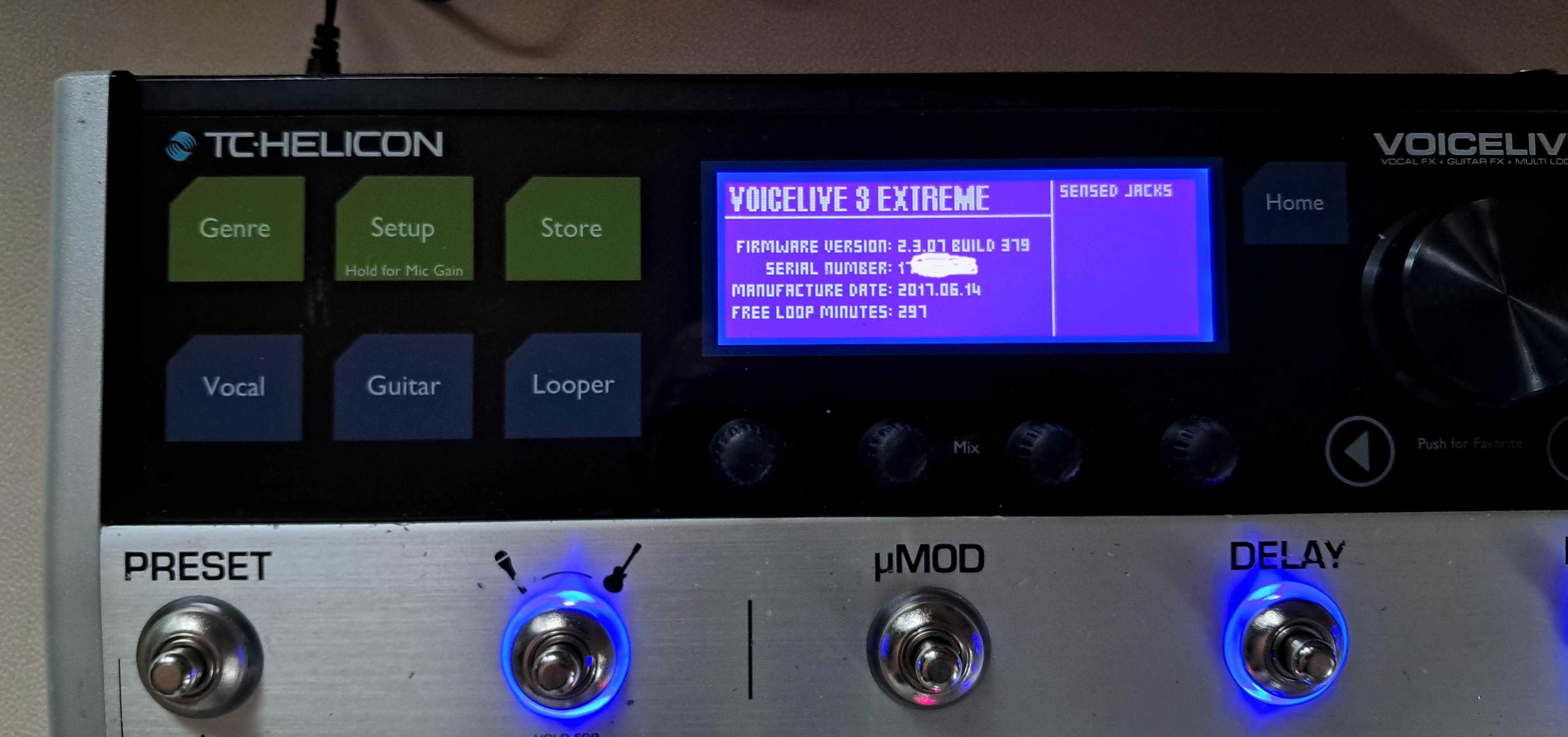 TC Helicon VoiceLive 3, 32GB, EXTREME, NOWE Oprogr Instr PL 500 preset