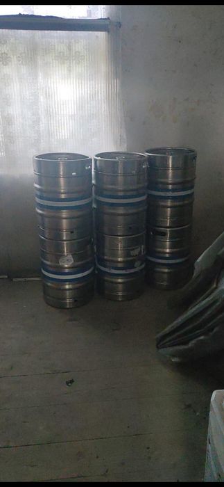 Keg 50  litrow po piwie