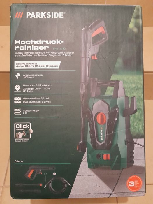 Myjka ciśnieniowa Parkside