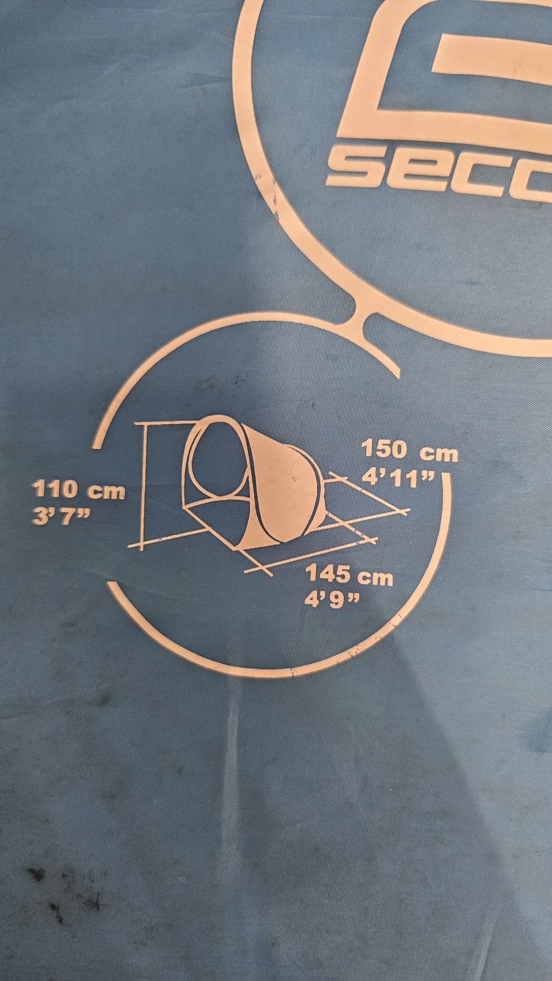 Tenda iglo abrigo Quechua 2 Seconds 0