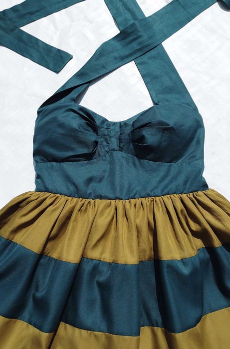 Красивое платье в полоску Bonjour Twelve by Twelve Los Angeles XS S