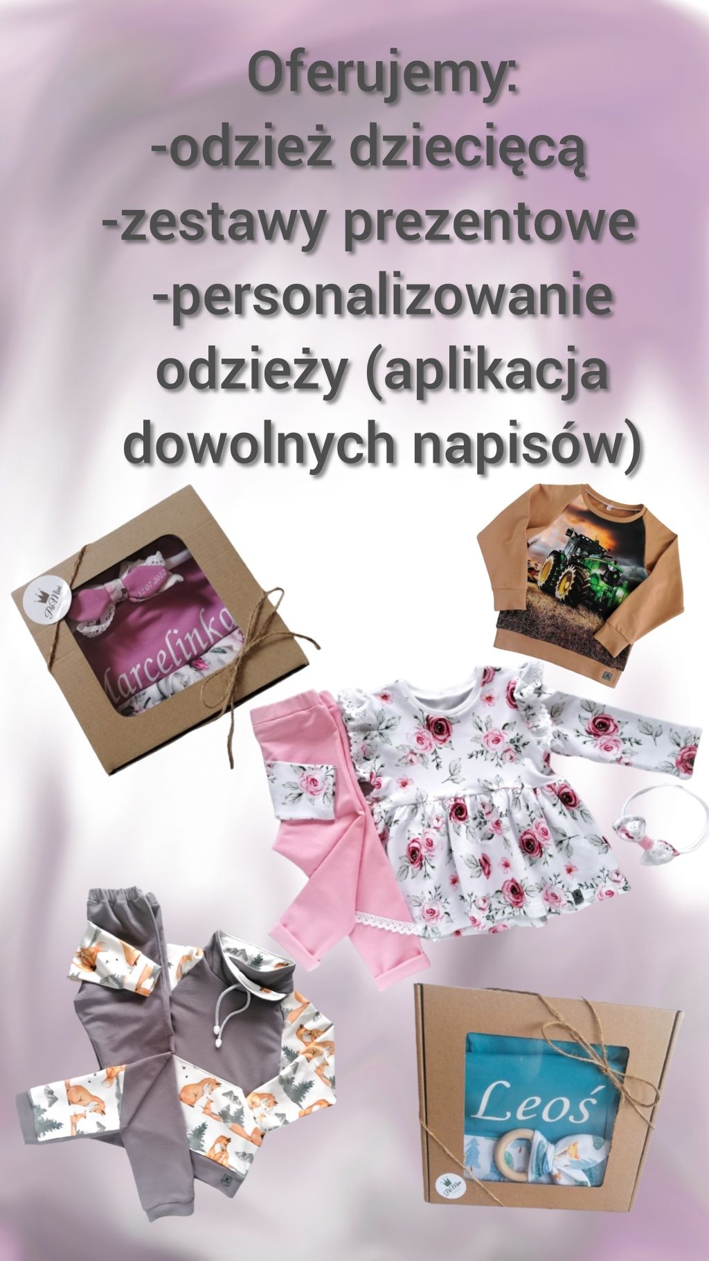 Komplet bluza bawełniana legginsy oraz opaska prążek r92  handmade