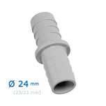 Złączka prosta 24mm do węży odpływowych