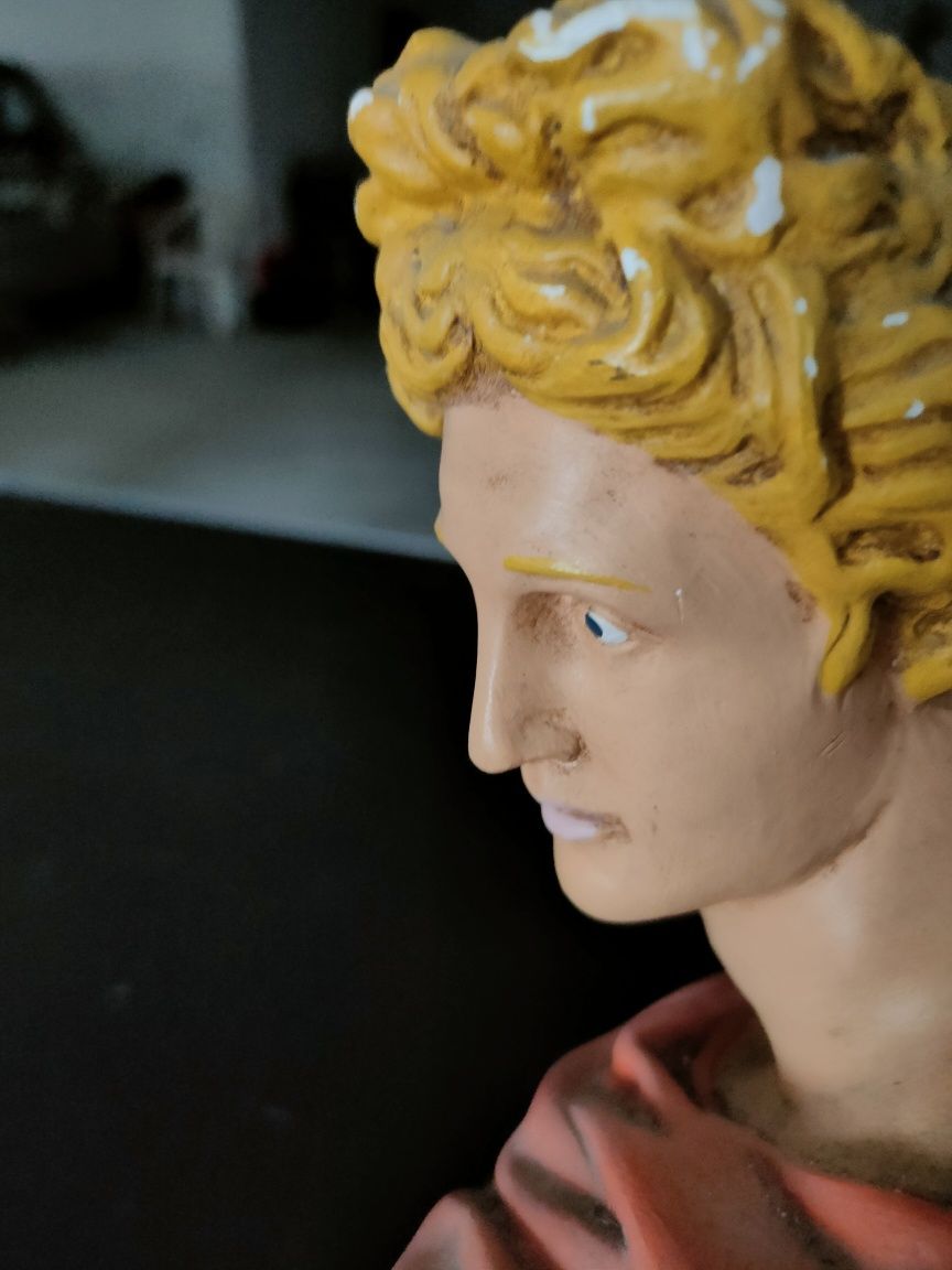Arte Grega, busto de Apolo.
