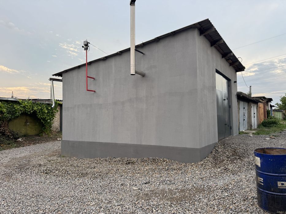 Гараж 6 на 6 метрів Високий під Бус Підвал на весь гараж Яма охорона