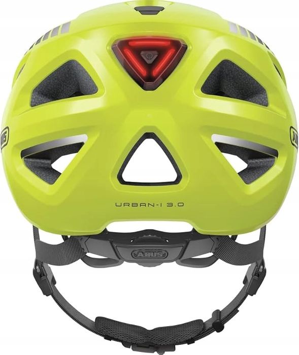 Kask rowerowy Abus Urban-I 3.0 LED miejski wentylowany  L 56-61