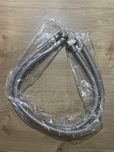 Wąż do baterii 2 szt do wody w oplocie stalowym 3/8 x M10 60cm