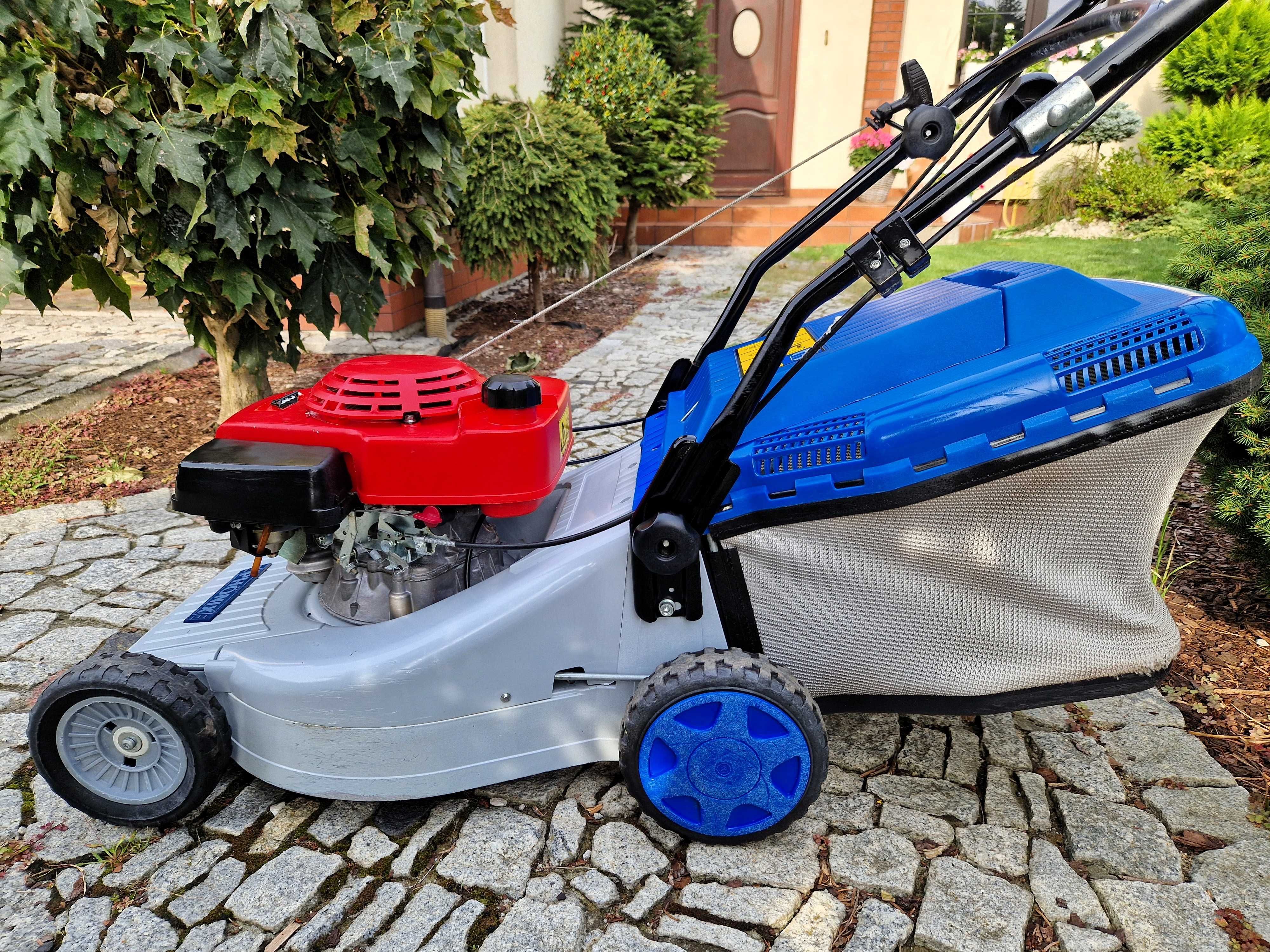 Kosiarka spalinowa STIGA 4KM HONDA napęd aluminium - po SERWISIE!!