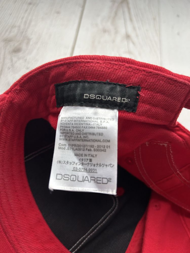 Czapka z daszkiem Dsquared2