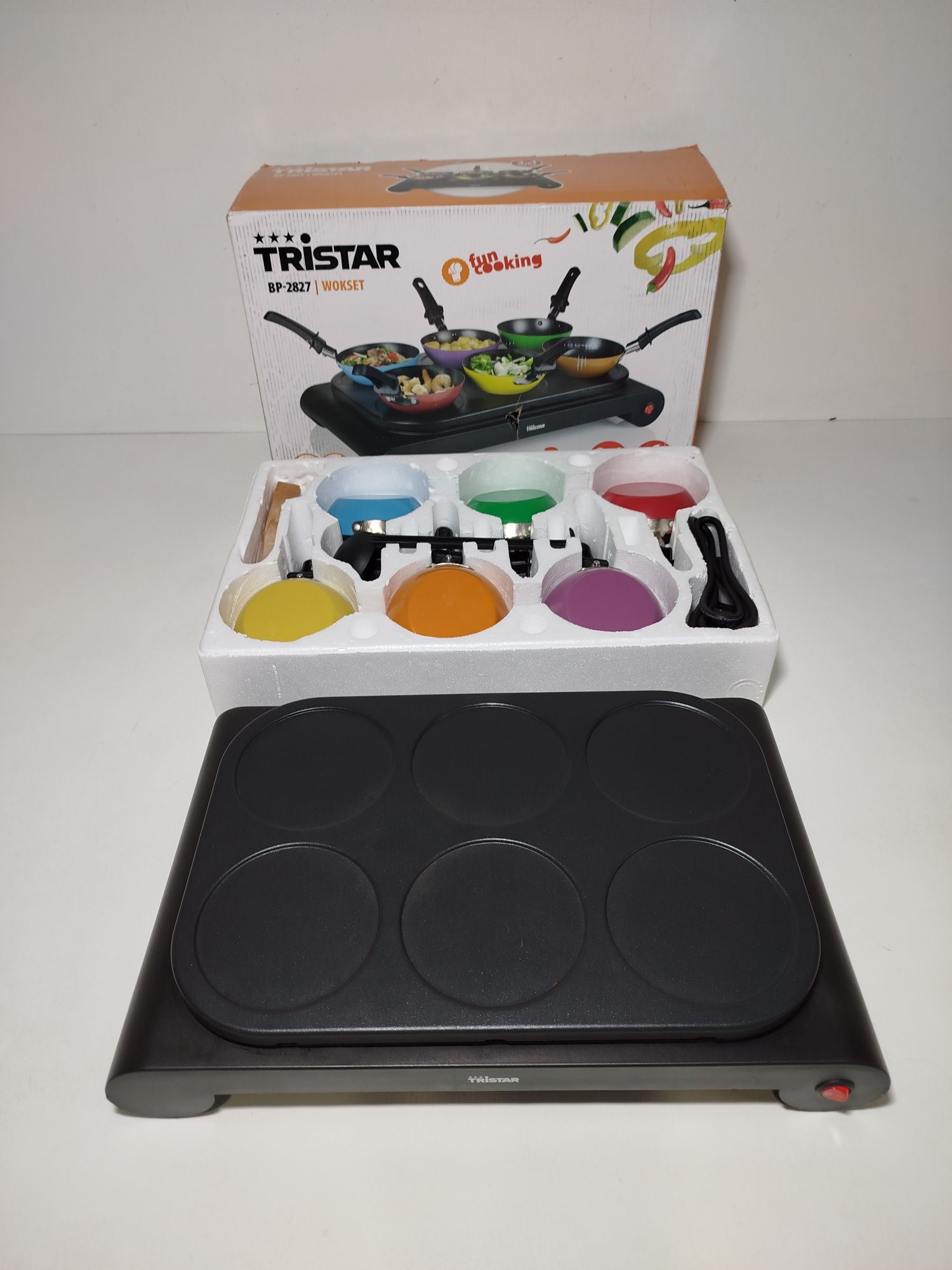 Patelnia grillowa Tristar 27 cm non-stick (nieprzywierająca)