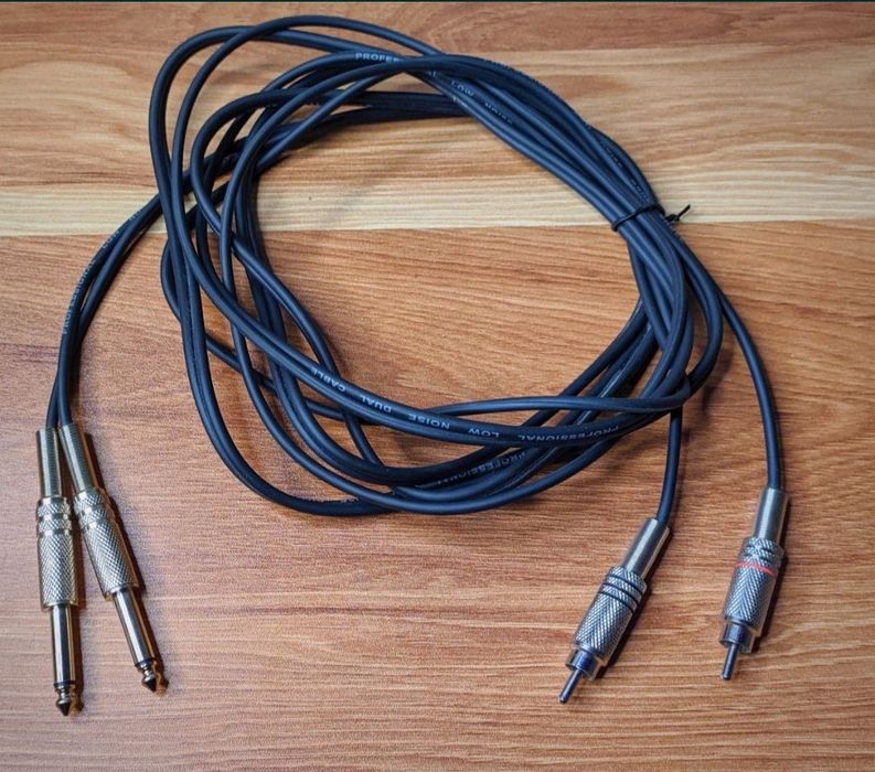 Стерео-дріт jack- RCA. . Небалансний. 3,20м