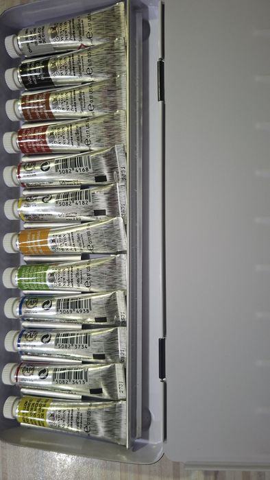 Farby akwarelowe Winsor&Newton  12 tubek po 5 mililitrów