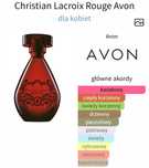Christian Lacroix Rouge Avon unikat