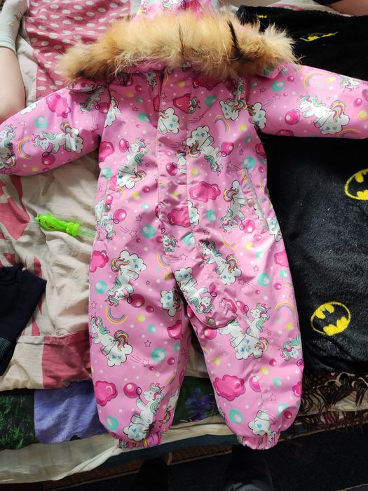 Детский зимний комбинезон