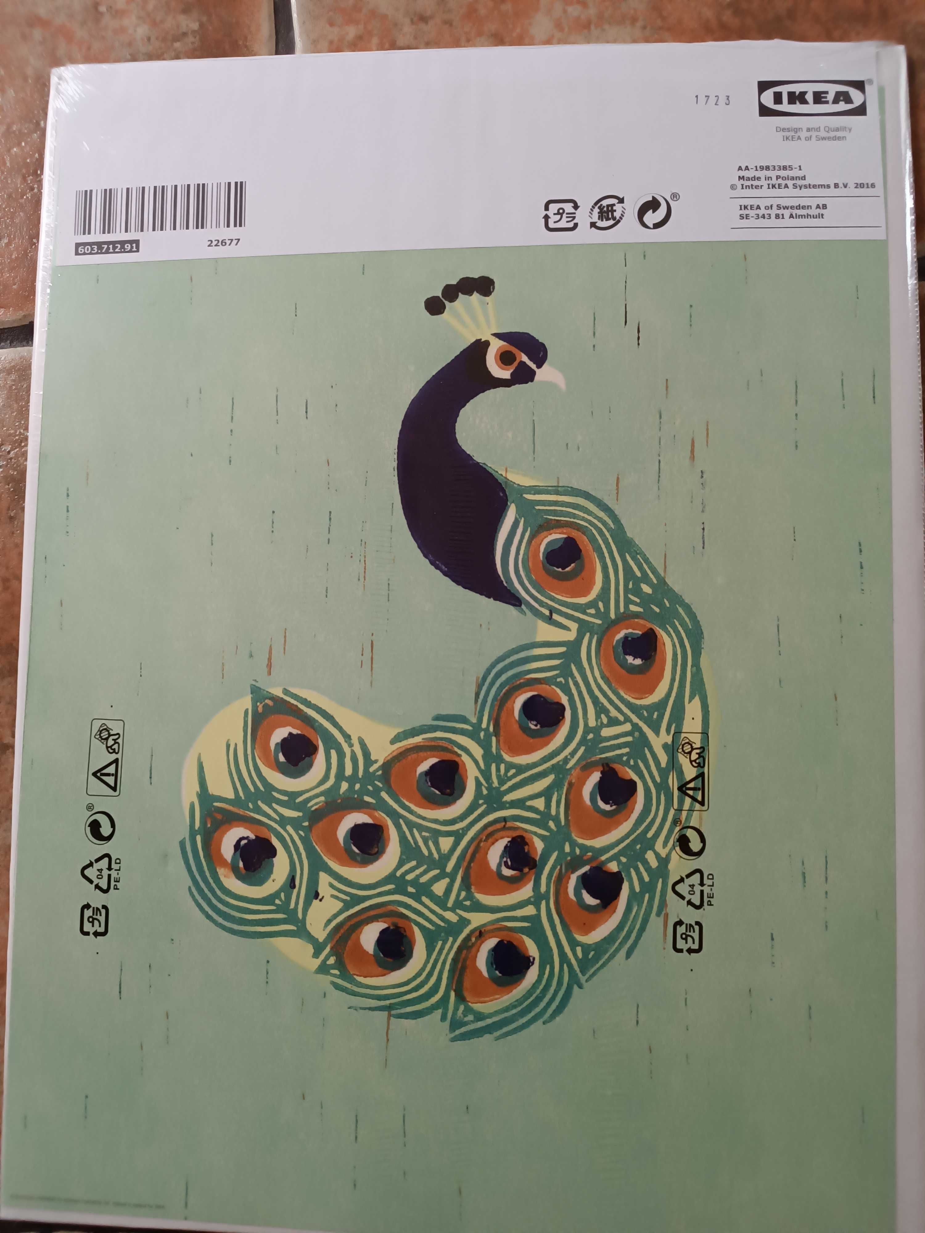 Obrazek 2szt Ikea paw obraz 30x40 cm obrazki dekoracja