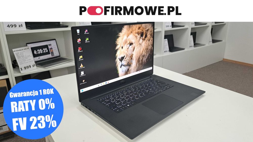 Mocny Dell Precision 5540 15" i9 32GB 1TB SSD NVIDIA Win11 Klasa A FV