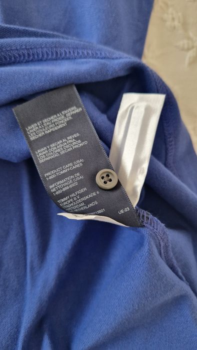 Polo azul Tommy Hilfinger, tamanho S/P
