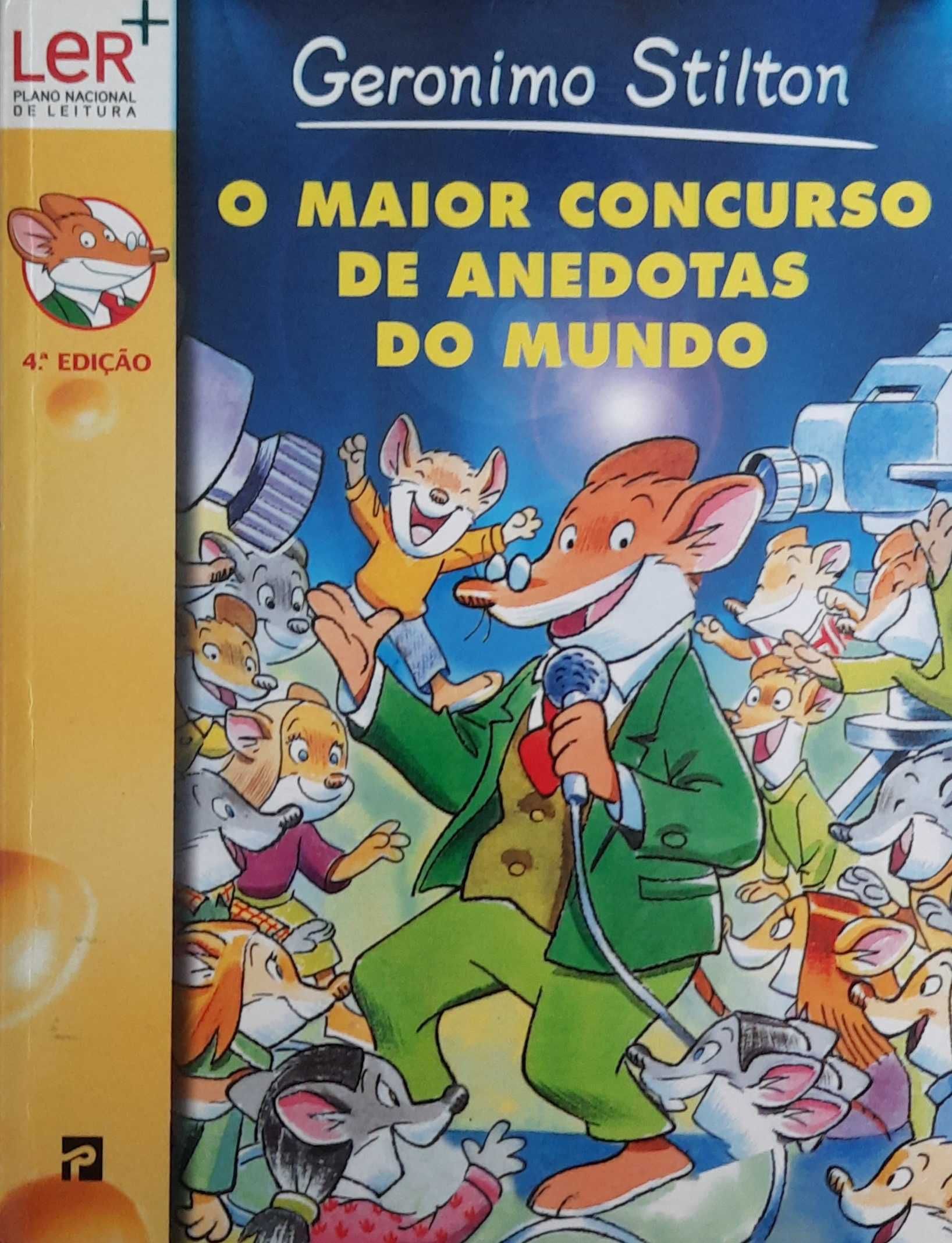 Livros da coleção Geronimo Stilton