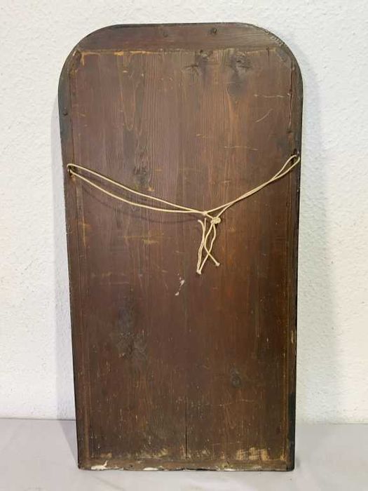 Espelho Vintage Preto/Dourado