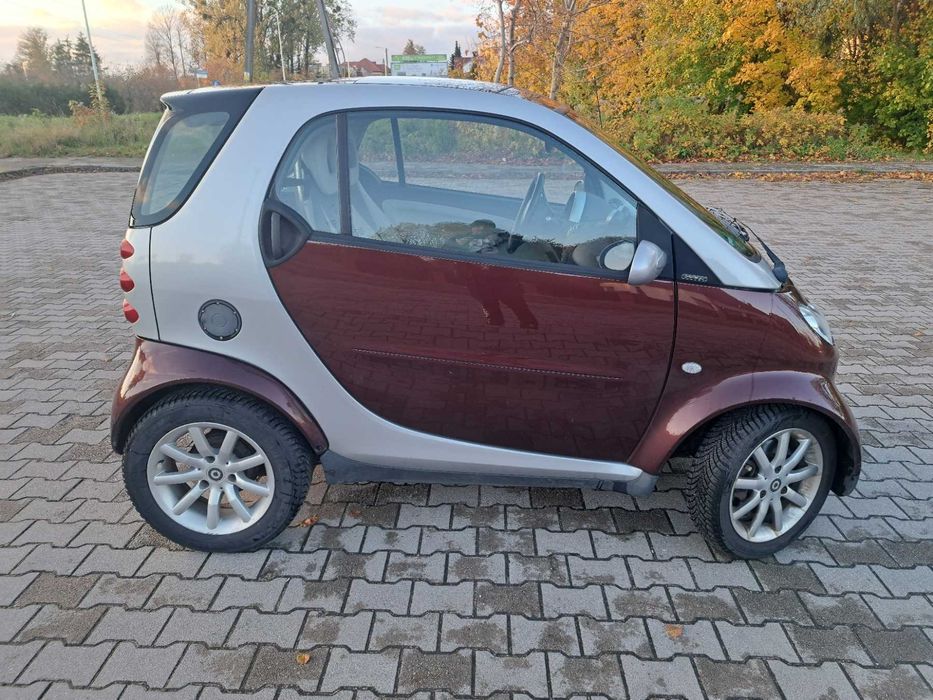 Smart Fortwo Coupe Grandstyle 2006 – 131 500 km – Skóry, Alufelgi
