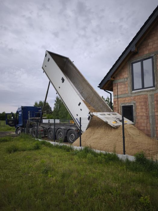 Kruszywa piasek transp