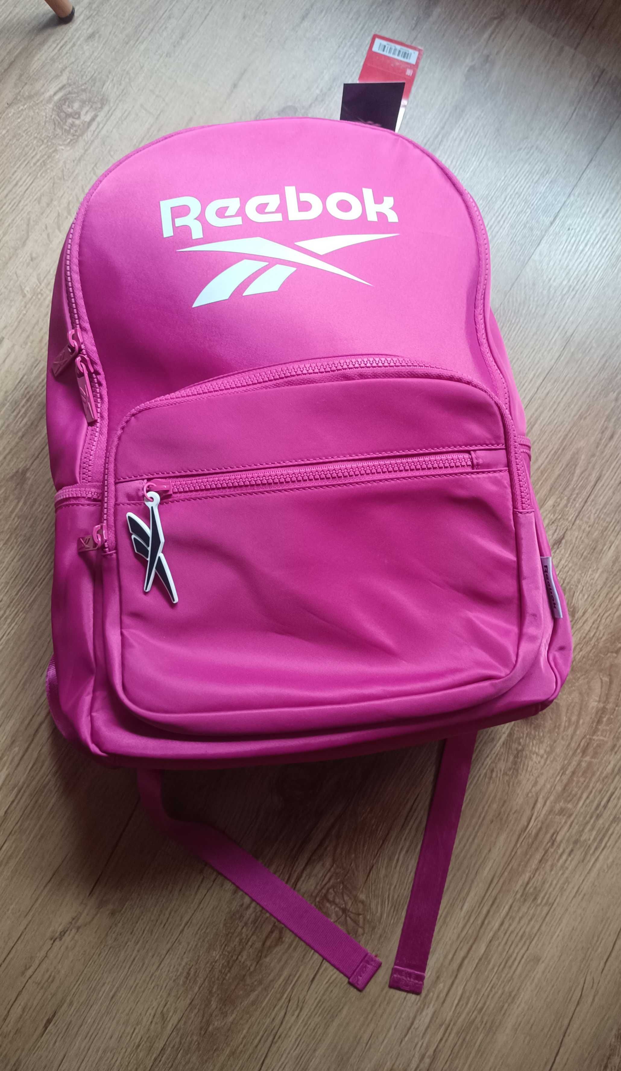 Reebok plecak dziewczęcy szkoła metki Nowy