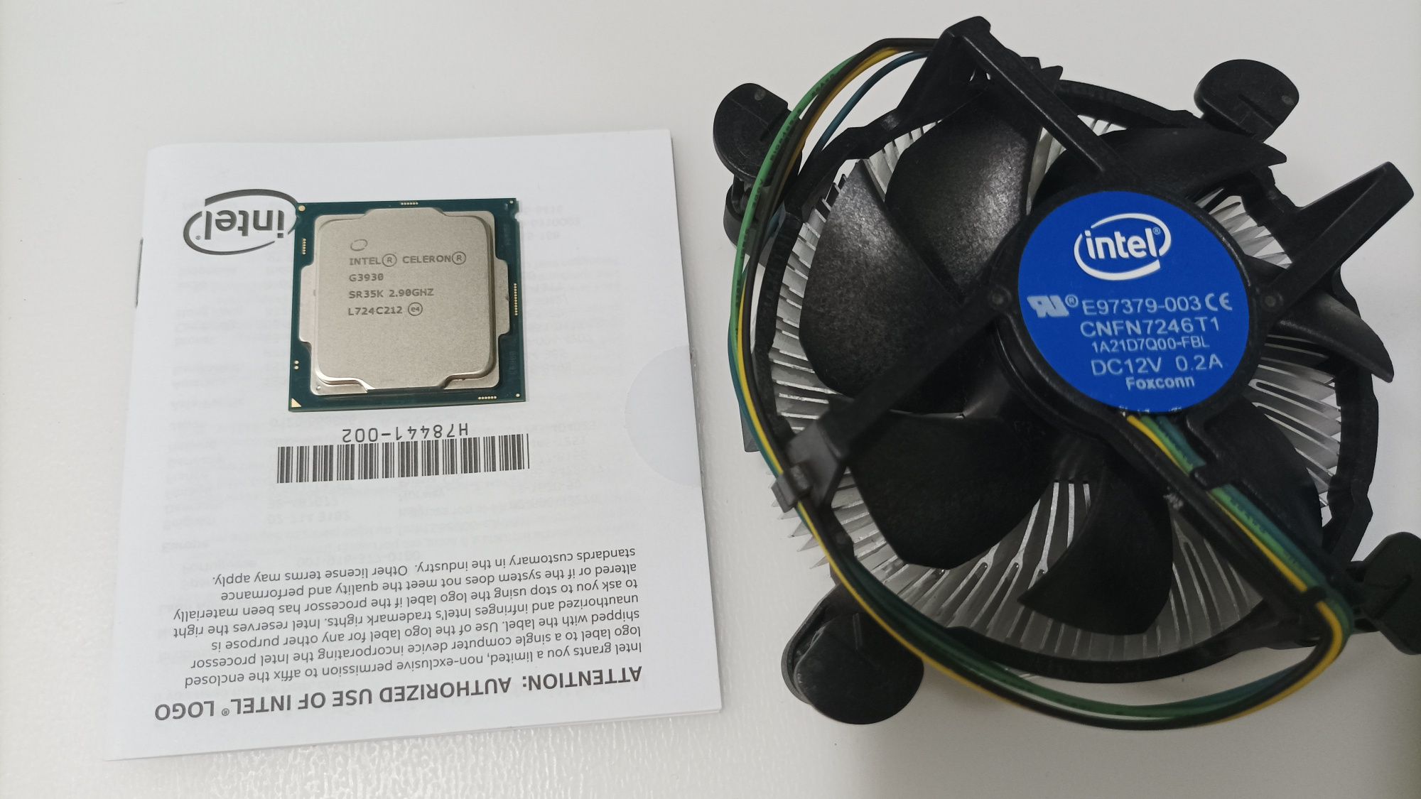 Процессор Intel Celeron G3930