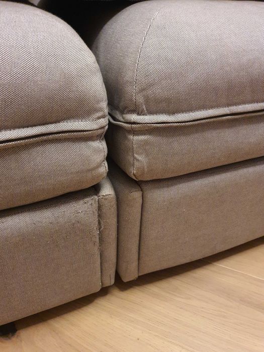 Kanapa, sofa, pufa z oparciem, fotel do spania Ikea 2 szt.