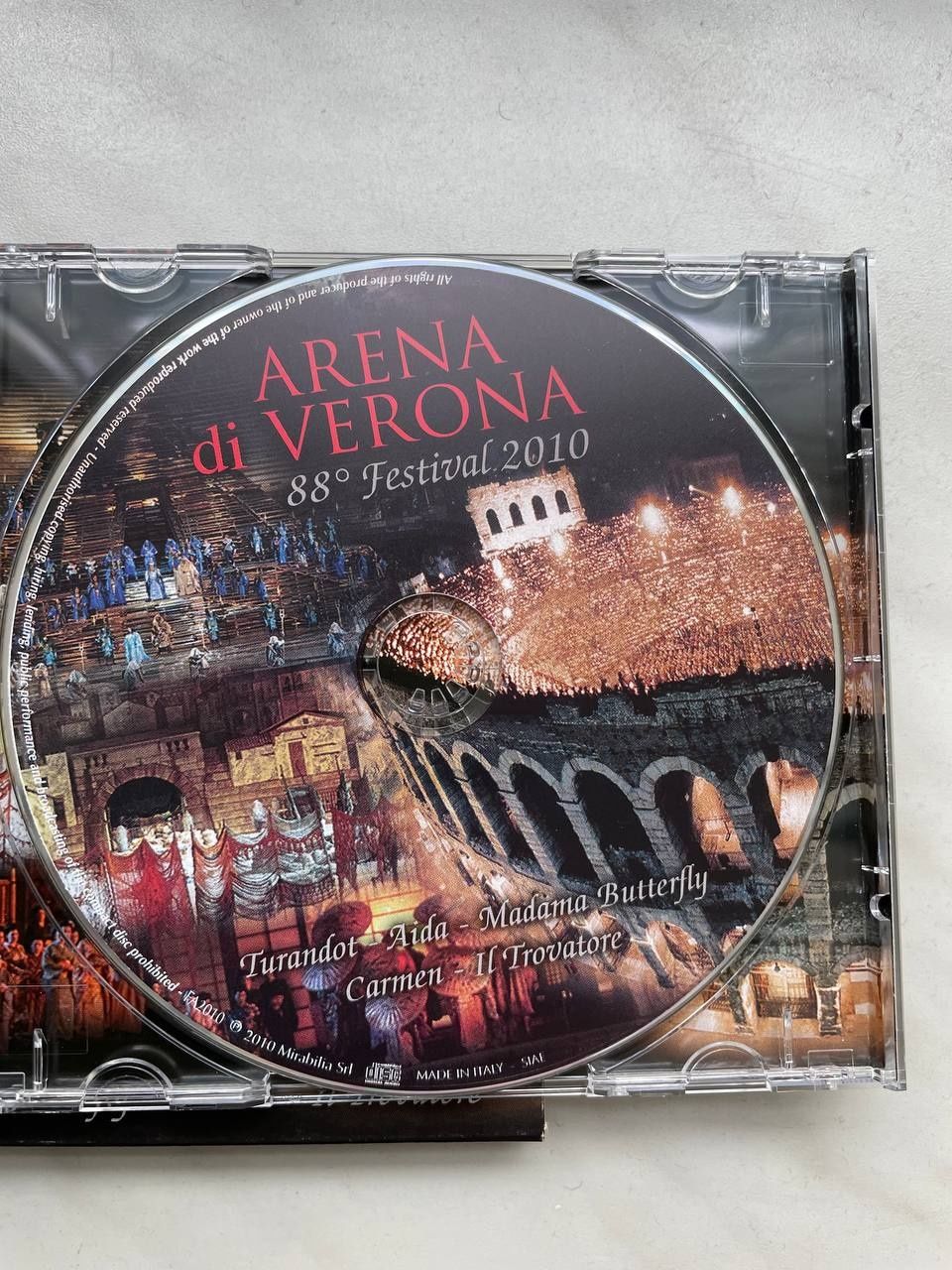 Arena di Verona Festival 2010 музыка