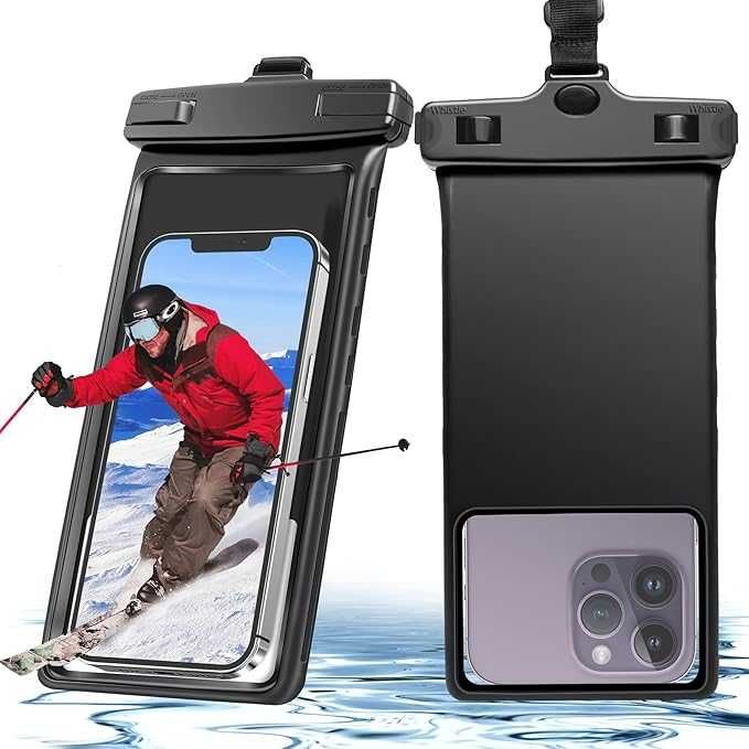 Wodoodporne etui Lucrave  idealne na telefon i dokumenty. Powystawowy!