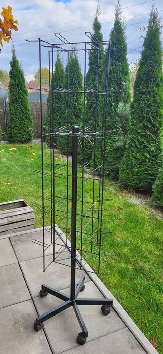 Stojak ekspozycyjny obrotowy metalowy