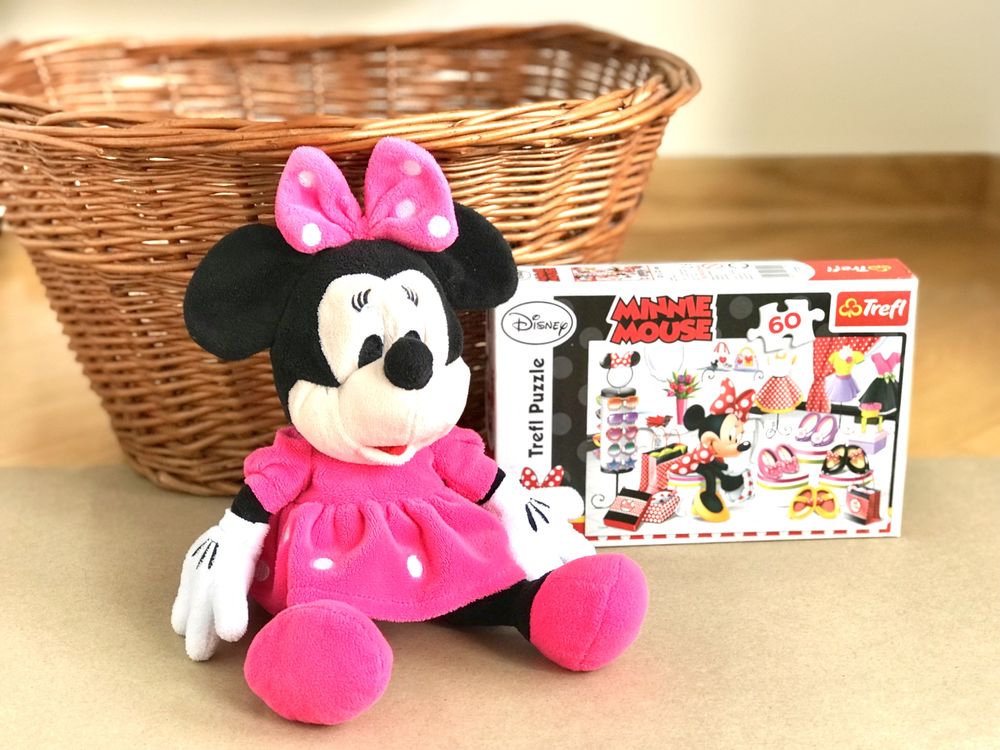Minnie Mouse Myszka Minnie maskotka puzzle Trefl