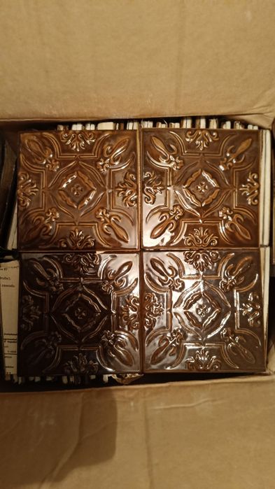 Kafelki glazura płytki z wzorem 167szt