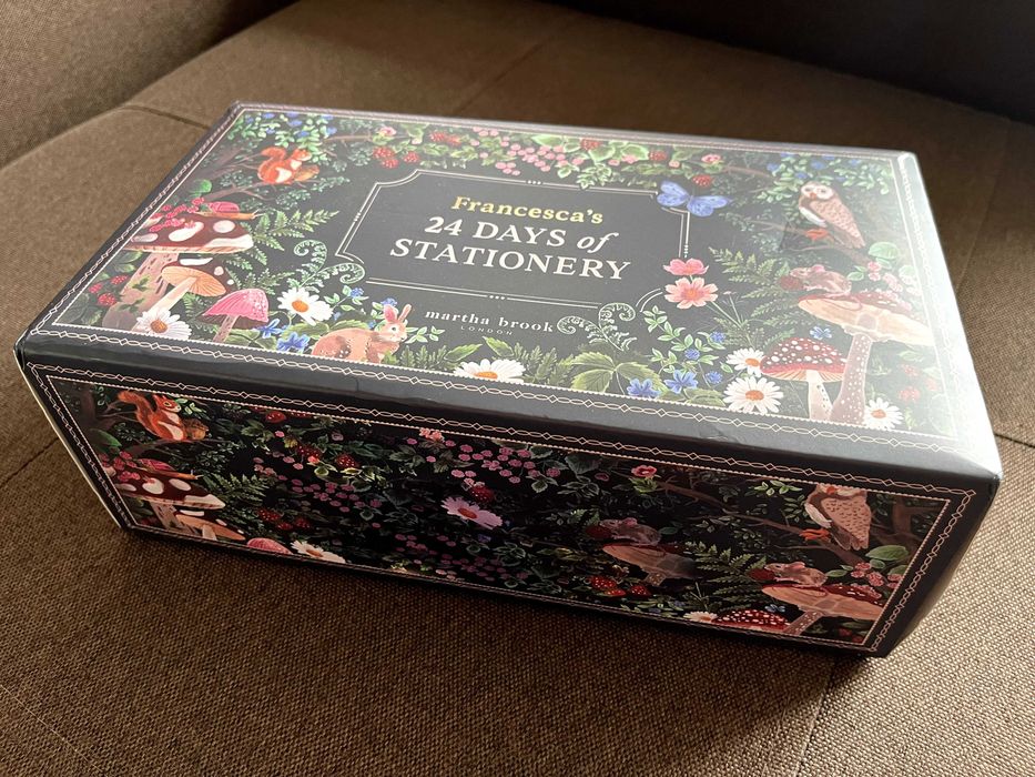 Адвент каледнар, канцелярія | 24 Days Of Stationery Advent Calendar