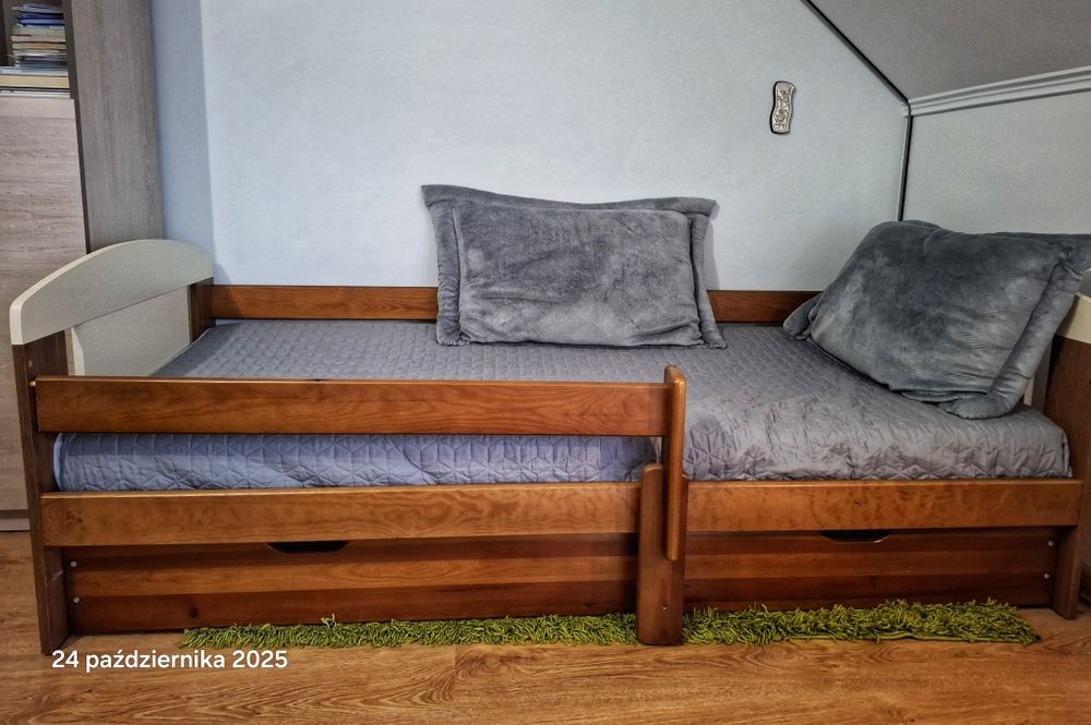 Łóżko dziecięce z szufladą 180cm / 80 cm