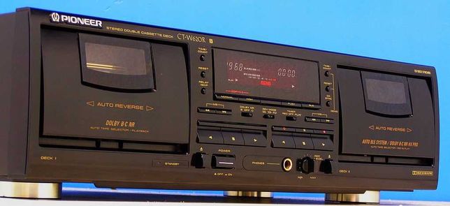 Magnetofon Hi-Fi PIONEER  CT-W620R Dolby B-C HX-Pro Auto BLE Japan