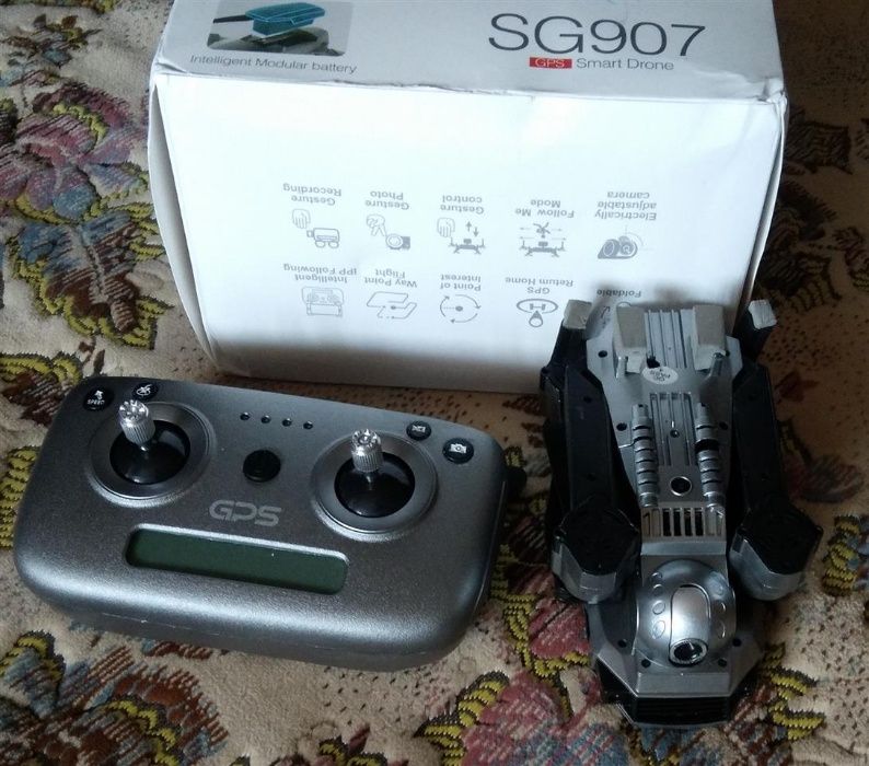 Квадрокоптер SG907 складной дрон с GPS 1080P Дрон K20