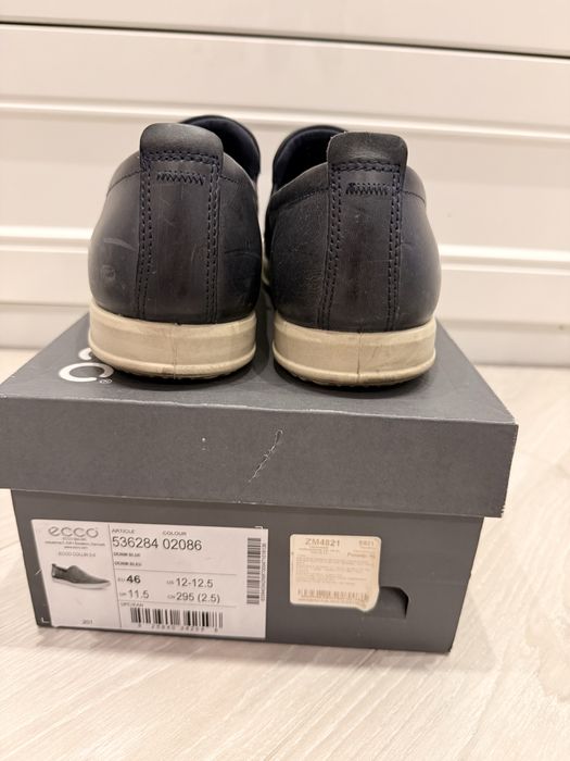 Напівчеревики туфлі лофери ECCO шкіра р.46