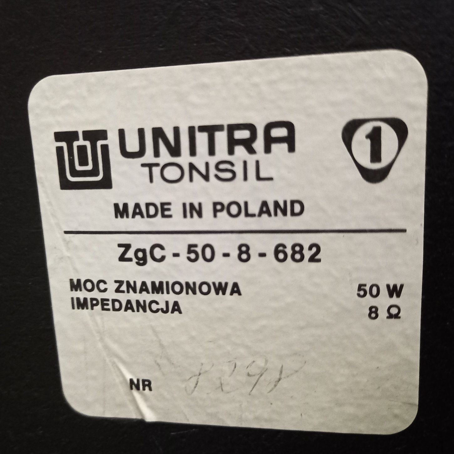 Kolumny Unitra TONSIL space'86.
