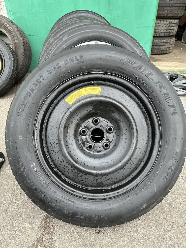 Докатка 5x114,3 5x100 T135/80D16 T155/80D17 T165/90D18 Subaru