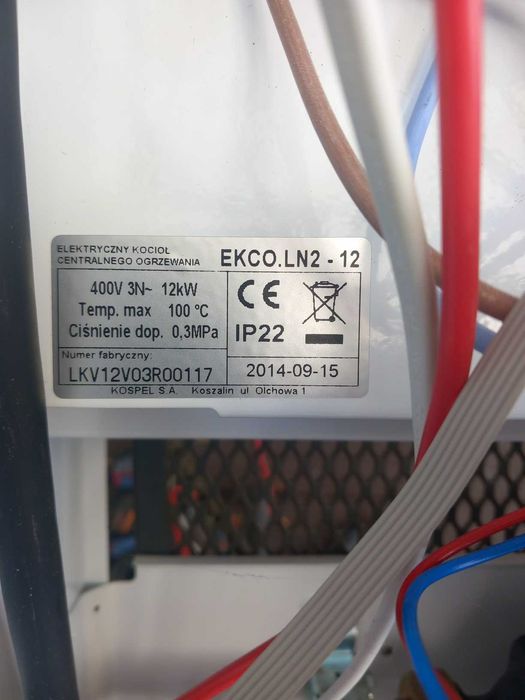 Kocioł piec CO EKCO LN2 12 kW firmy Kospel idealny!